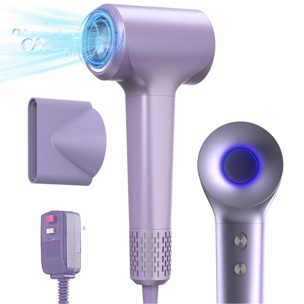 Hair Dryer 110000 RPM High-Speed Brushless Motor Fast Drying Blow Dryer 57dB Low
